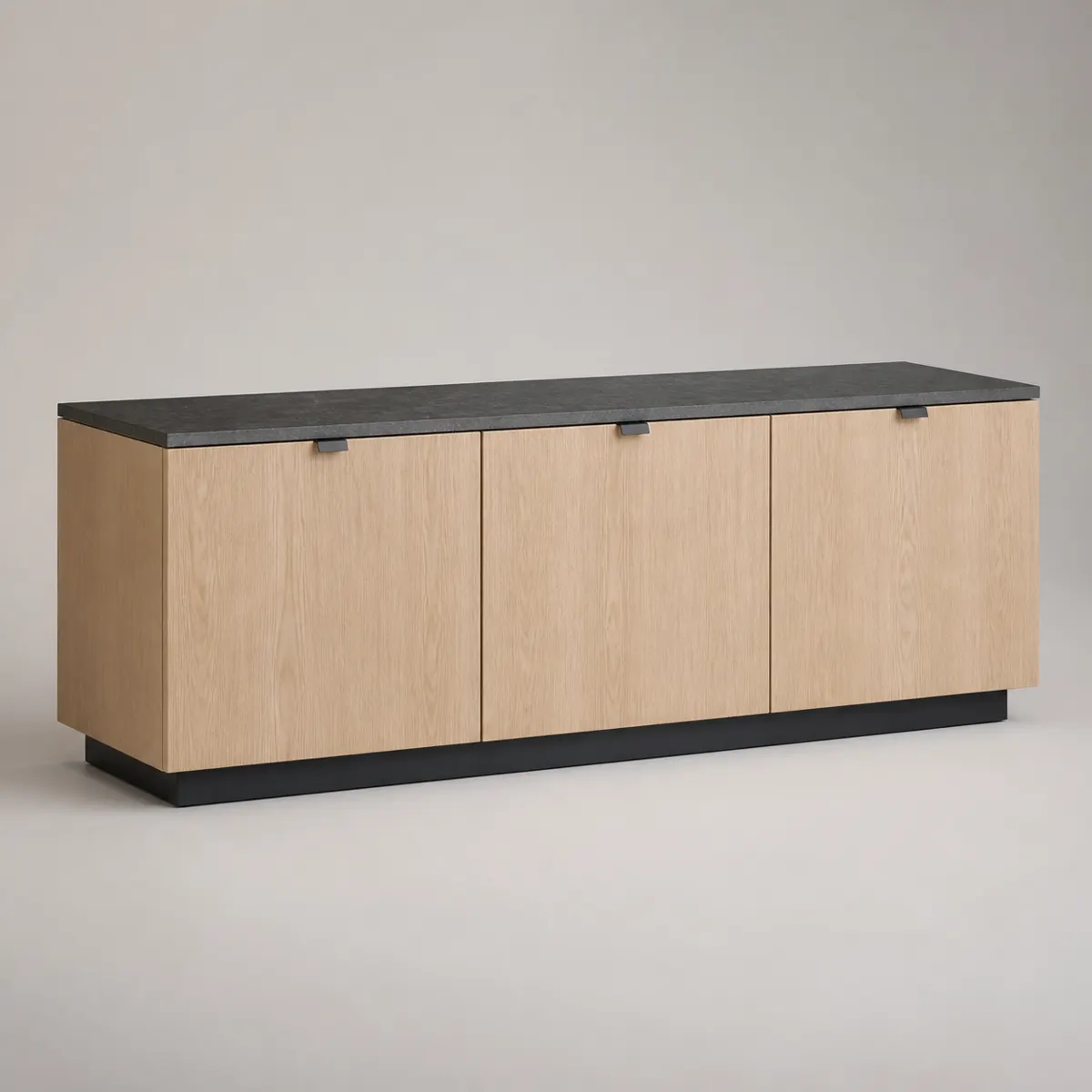 Low oak credenza, the real-world character this definition is written to capture